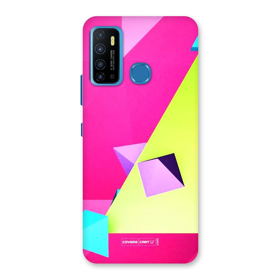 Motion Triangles Back Case for Infinix Hot 9