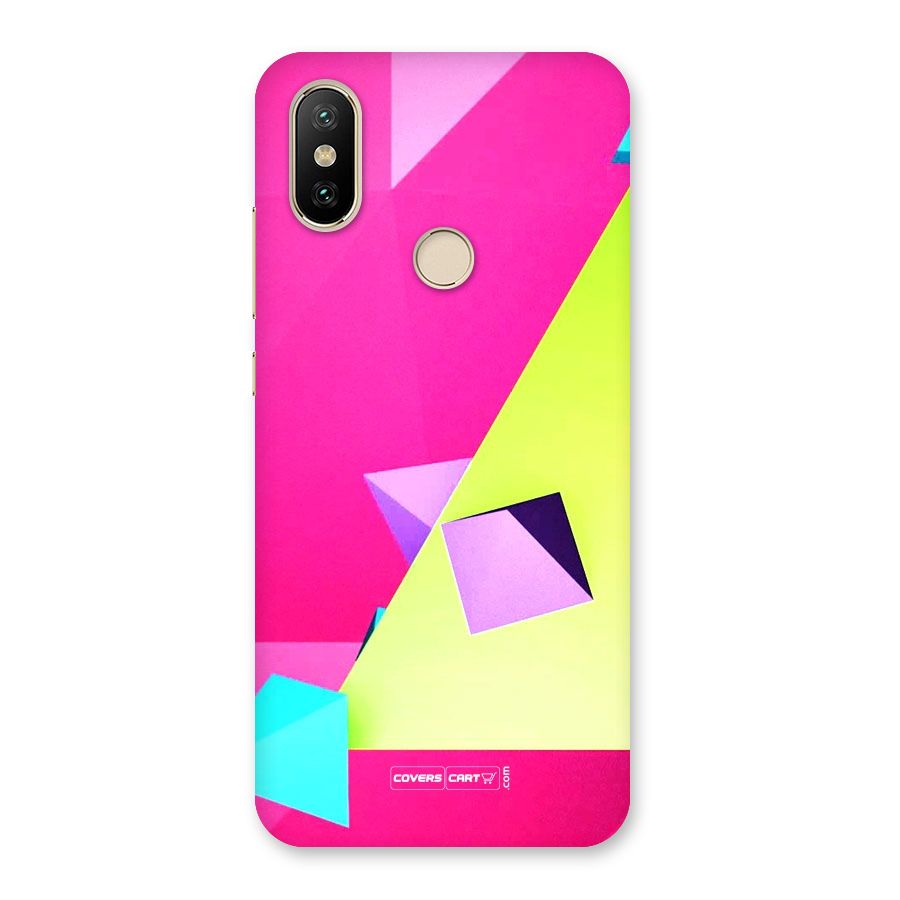 Motion Triangles Back Case for Mi A2