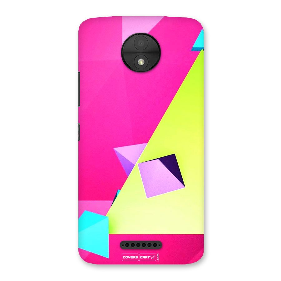 Motion Triangles Back Case for Moto C