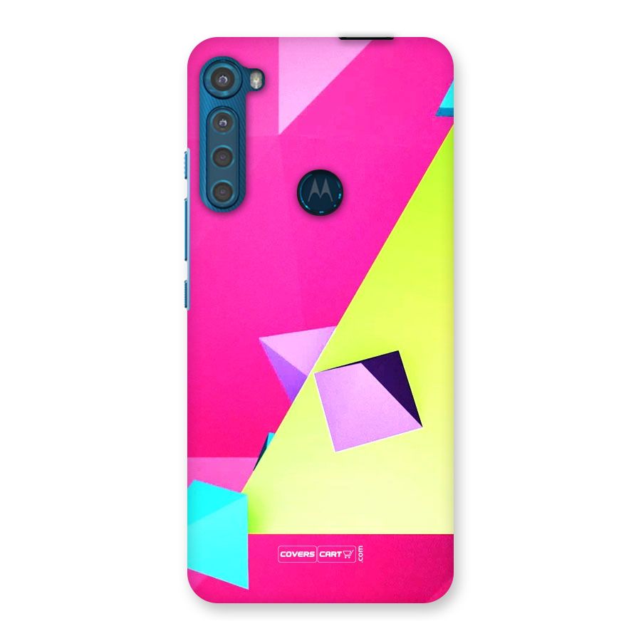 Motion Triangles Back Case for Motorola One Fusion Plus