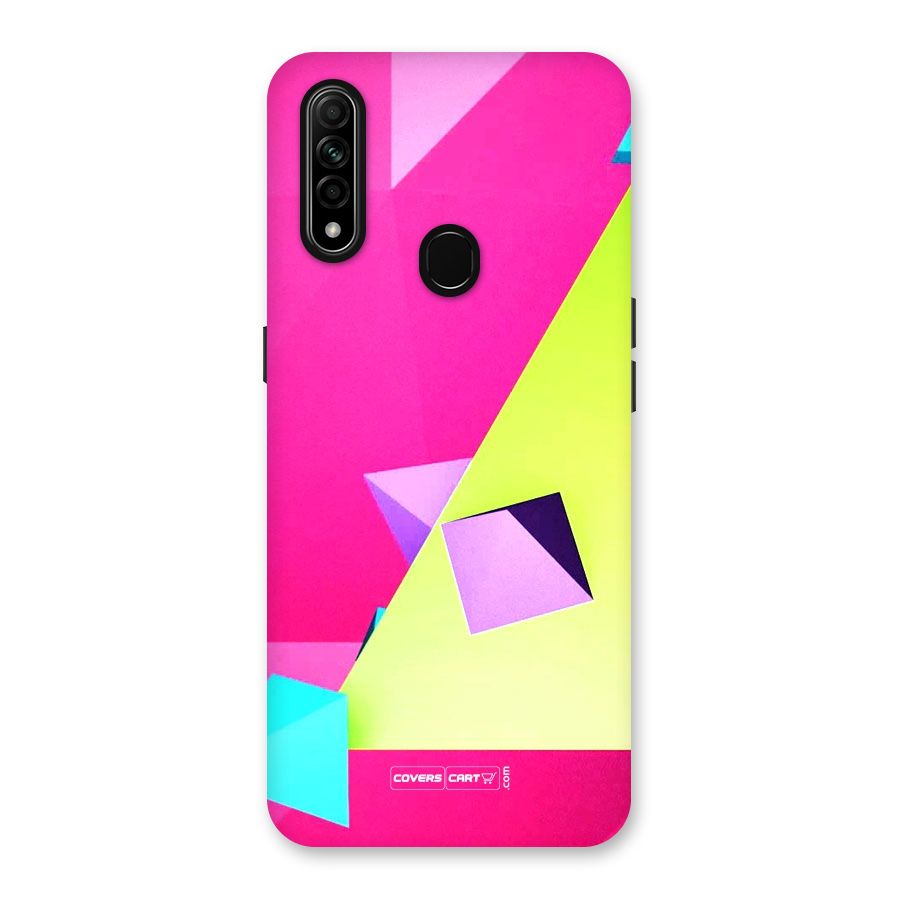 Motion Triangles Back Case for Oppo A31