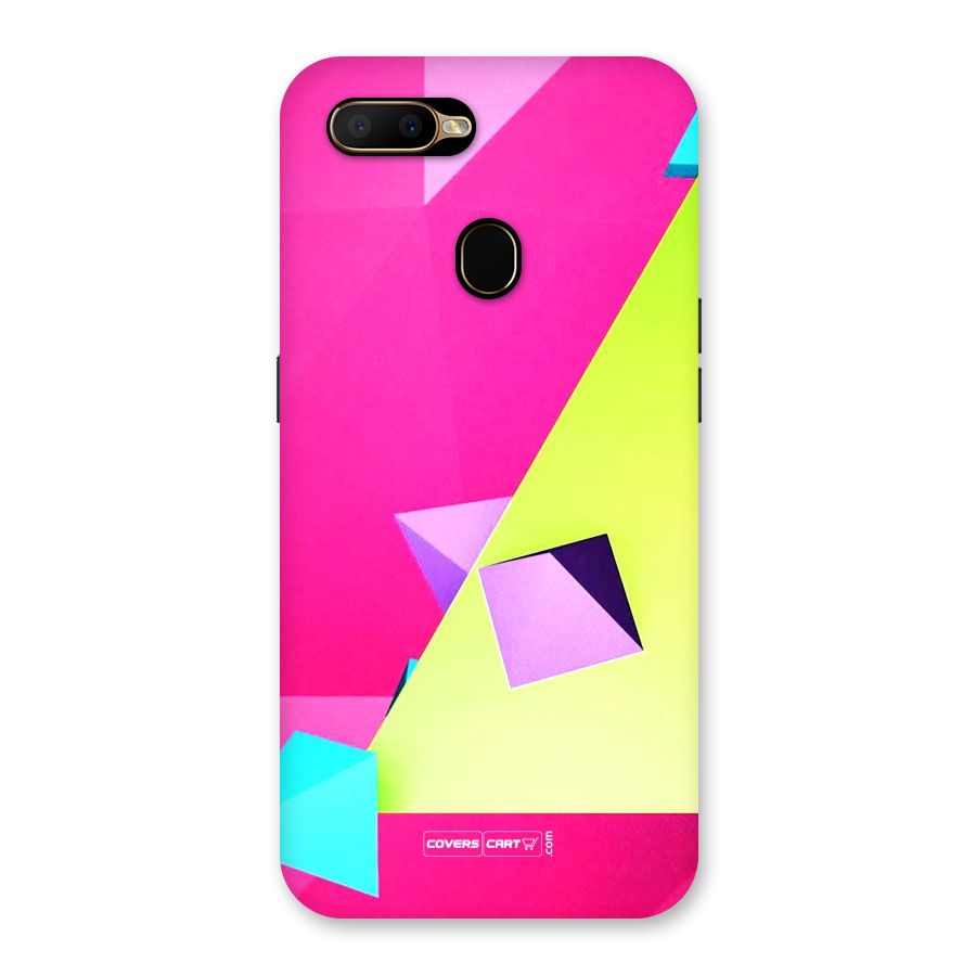 Motion Triangles Back Case for Oppo A5s