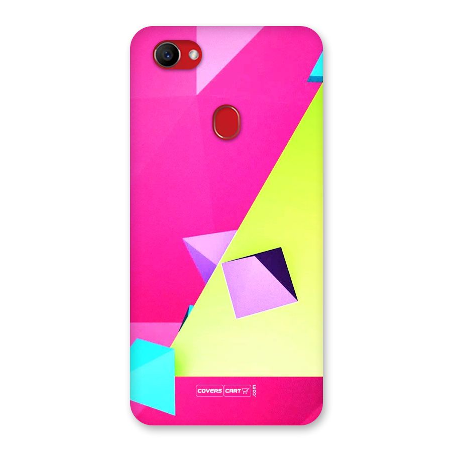 Motion Triangles Back Case for Oppo F7