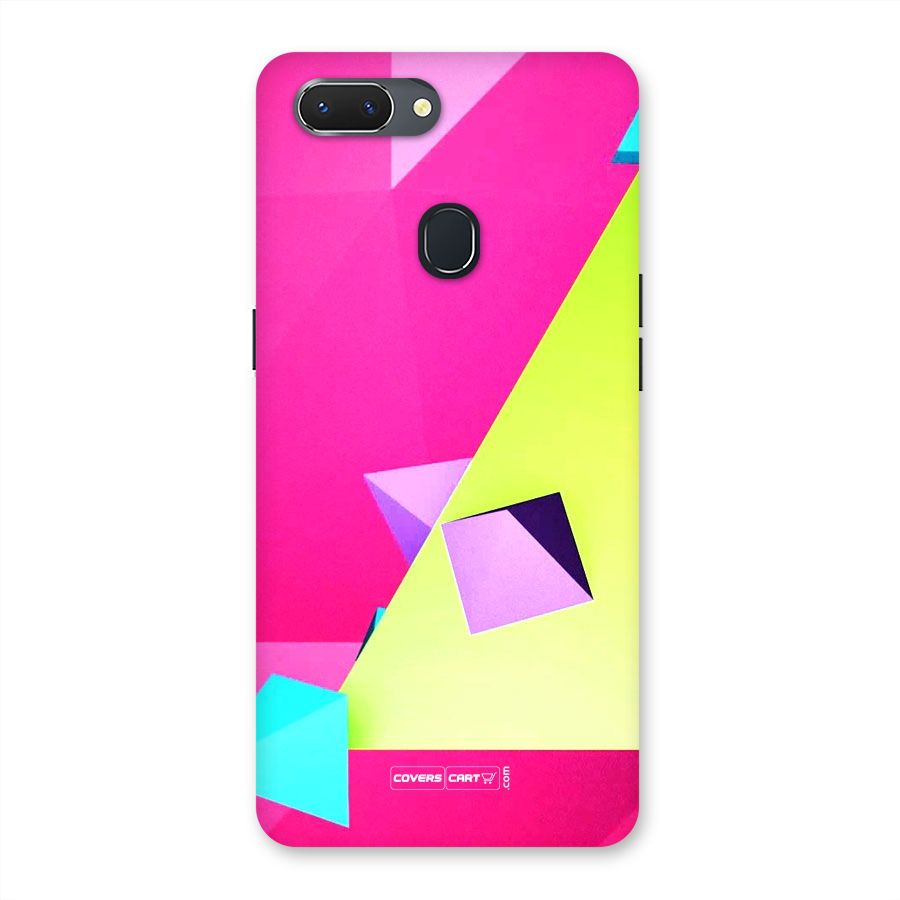 Motion Triangles Back Case for Oppo Realme 2