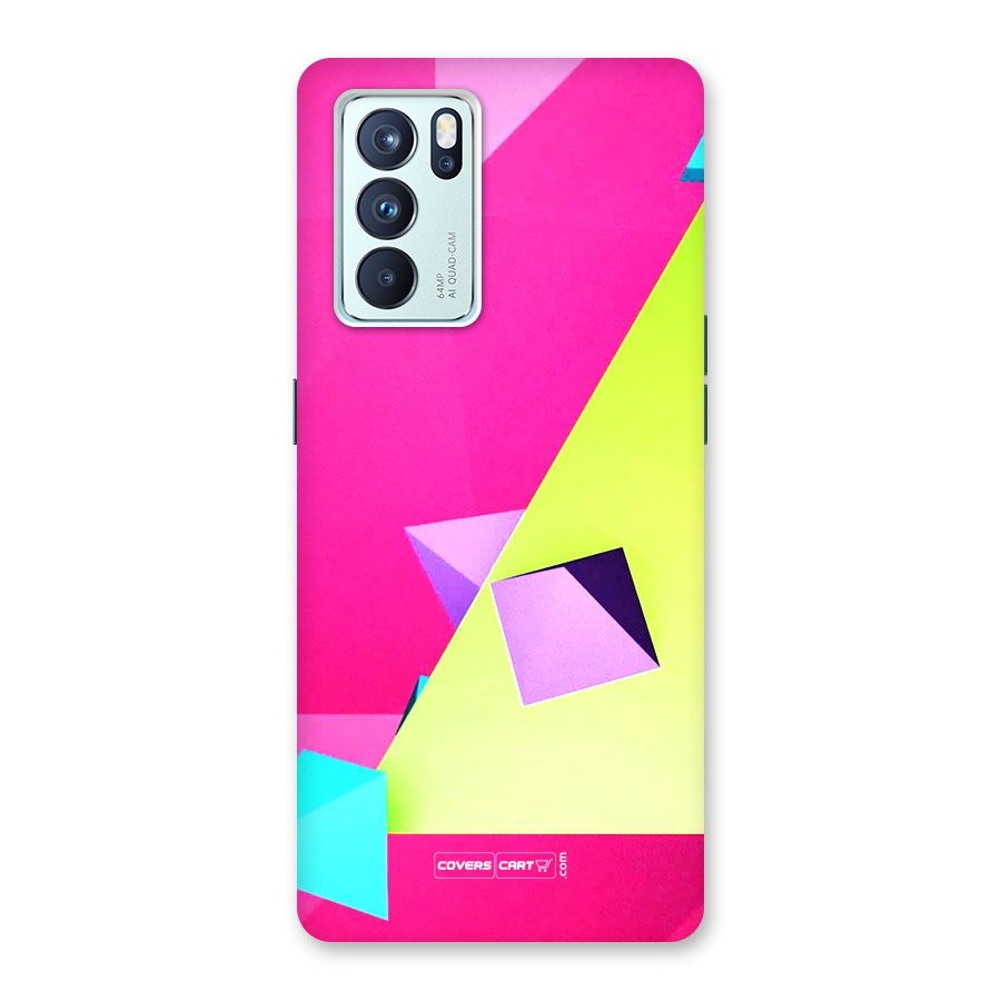 Motion Triangles Back Case for Oppo Reno6 Pro 5G