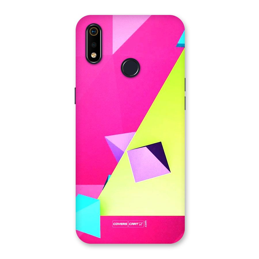 Motion Triangles Back Case for Realme 3i