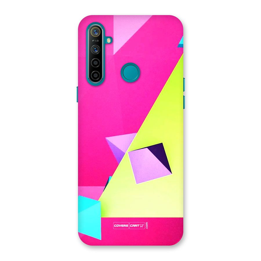 Motion Triangles Back Case for Realme 5i