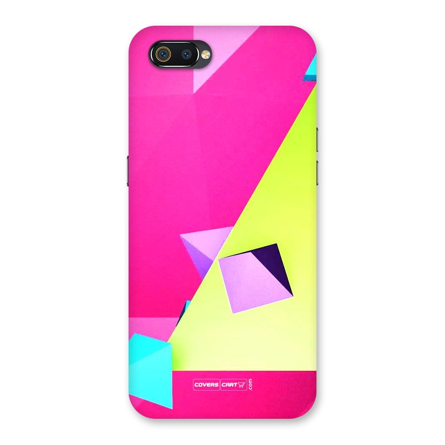 Motion Triangles Back Case for Realme C2