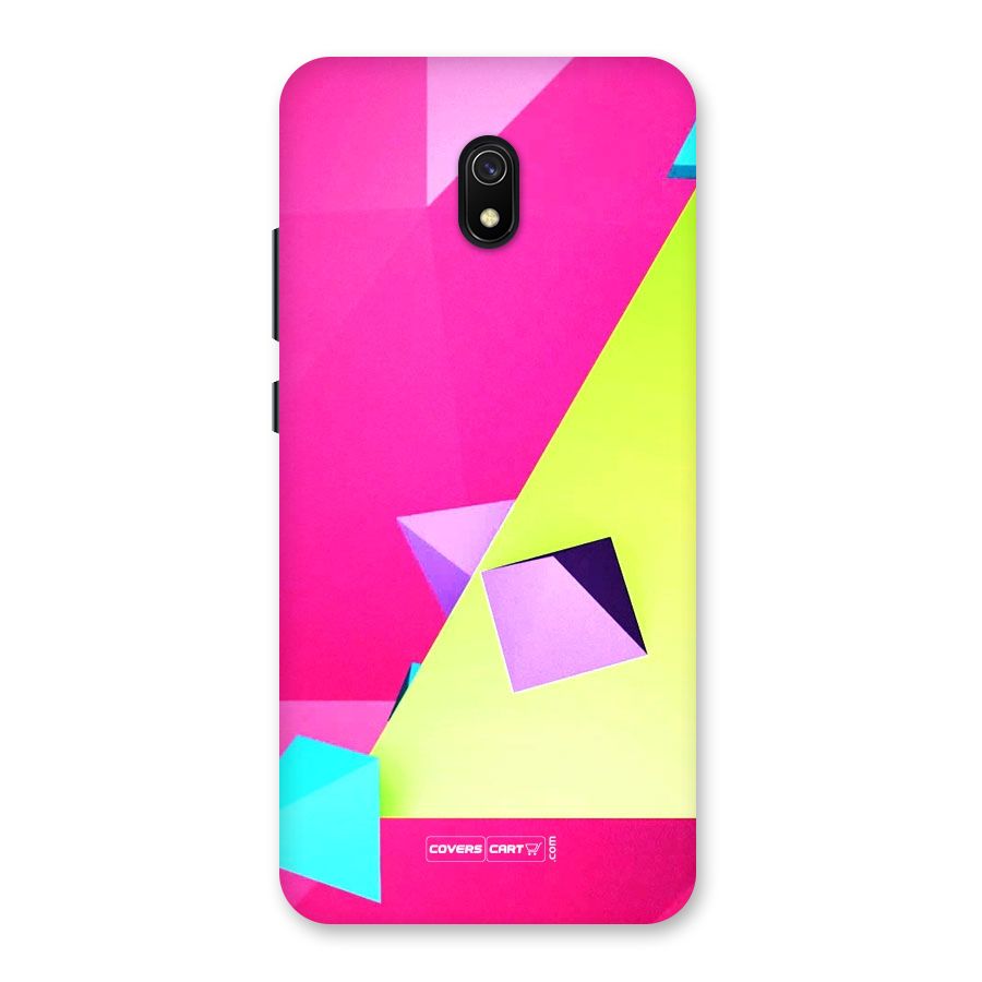 Motion Triangles Back Case for Redmi 8A