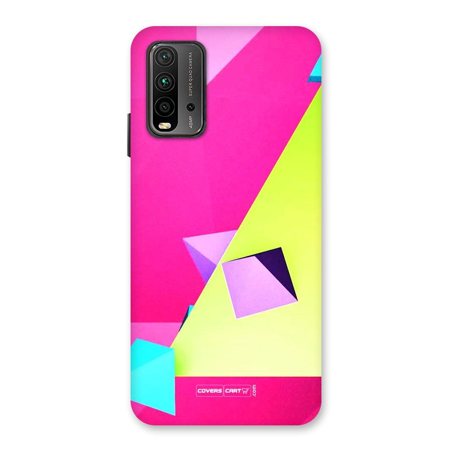 Motion Triangles Back Case for Redmi 9 Power