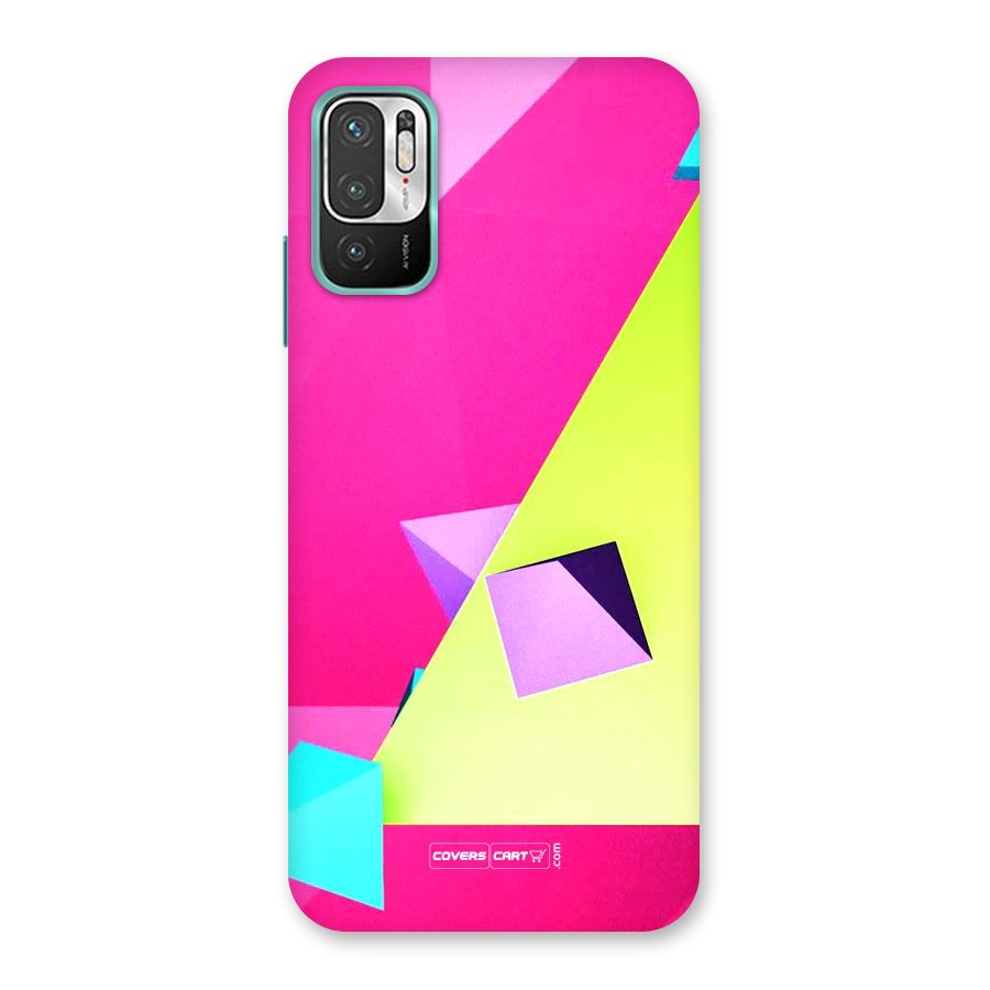 Motion Triangles Back Case for Redmi Note 10T 5G
