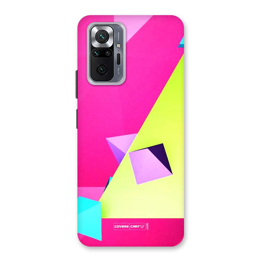 Motion Triangles Back Case for Redmi Note 10 Pro Max