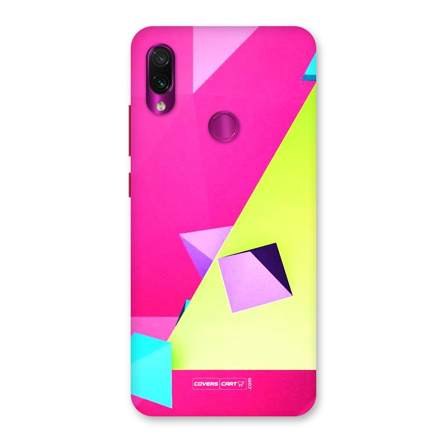 Motion Triangles Back Case for Redmi Note 7 Pro