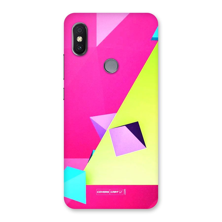 Motion Triangles Back Case for Redmi Y2