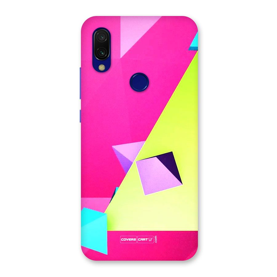 Motion Triangles Back Case for Redmi Y3