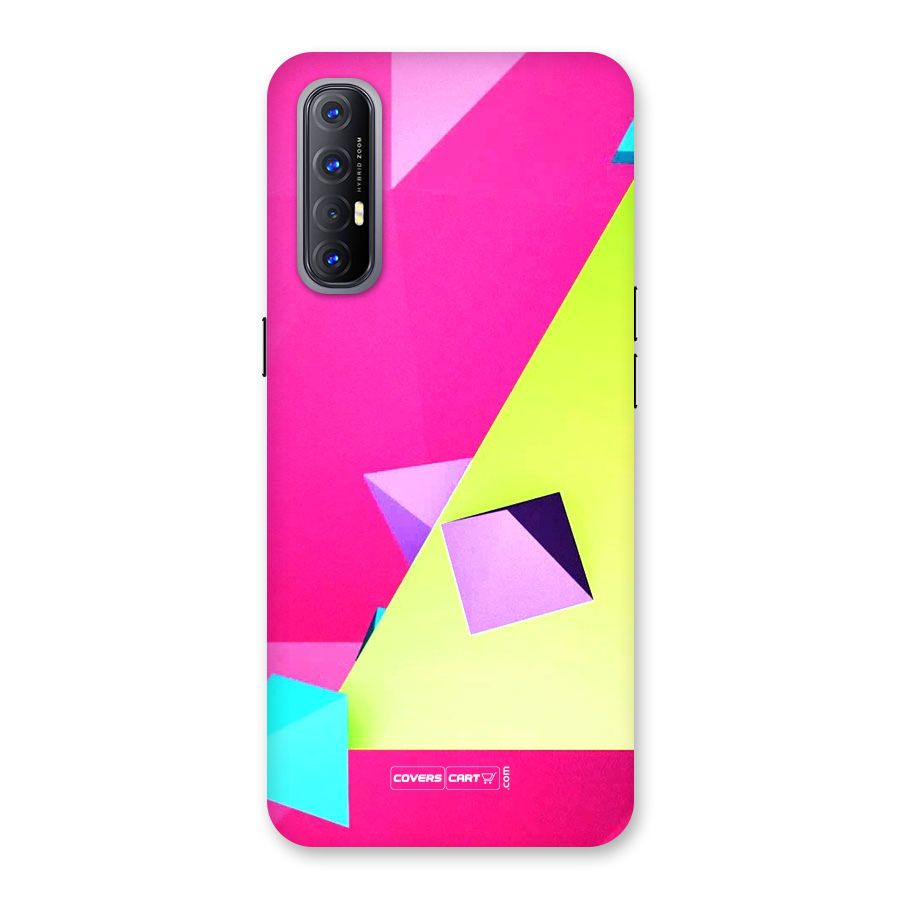 Motion Triangles Back Case for Reno3 Pro
