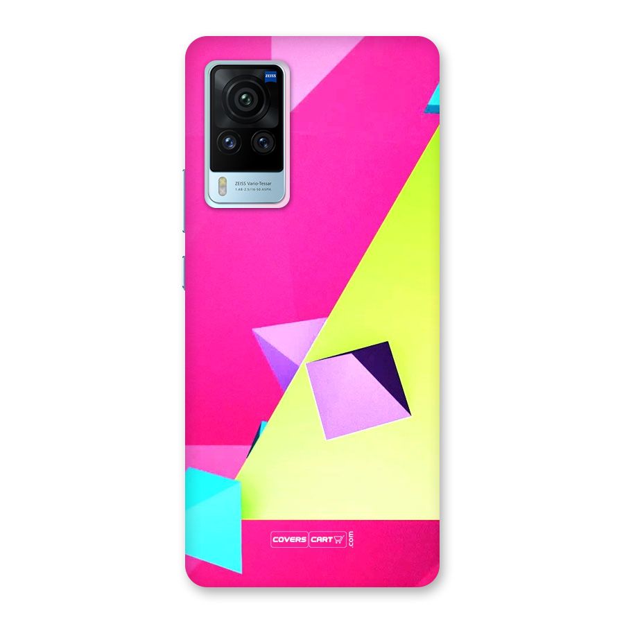 Motion Triangles Back Case for Vivo X60 Pro