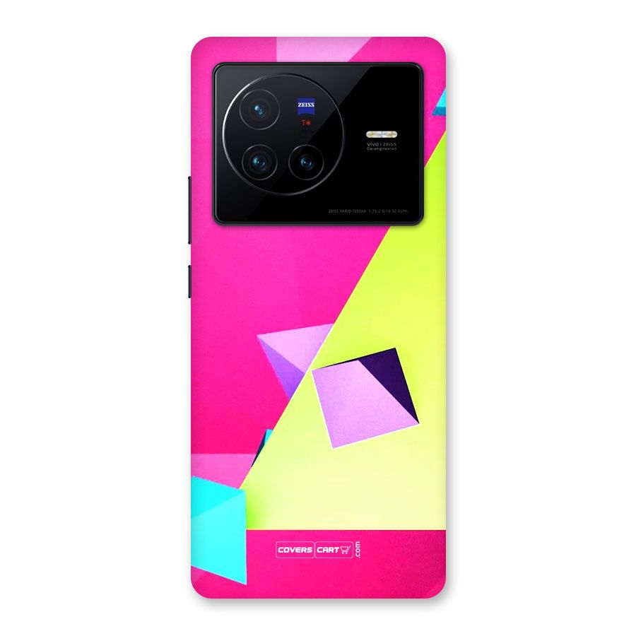 Motion Triangles Back Case for Vivo X80