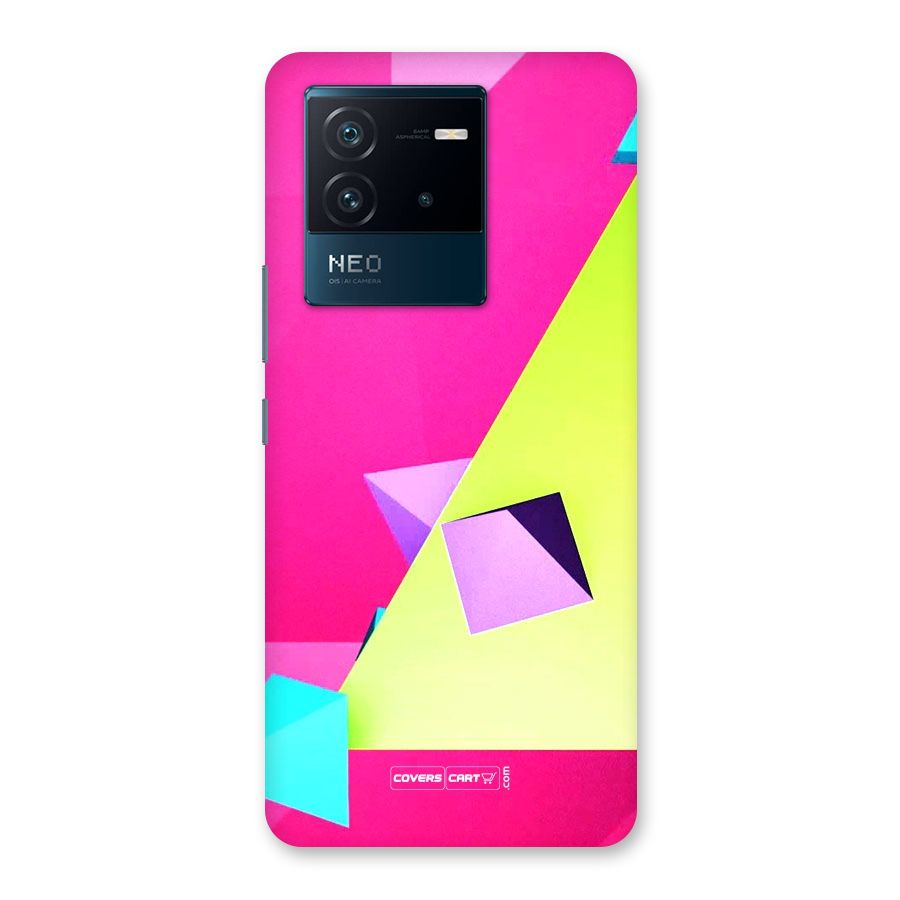 Motion Triangles Back Case for Vivo iQOO Neo 6 5G