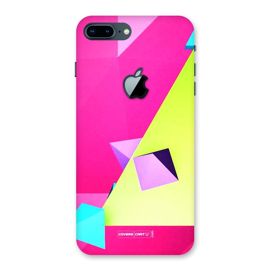 Motion Triangles Back Case for iPhone 7 Plus Apple Cut