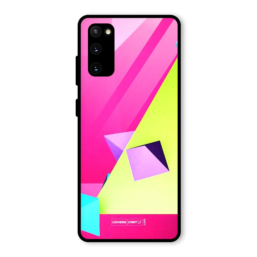 Motion Triangles Glass Back Case for Galaxy S20 FE 5G