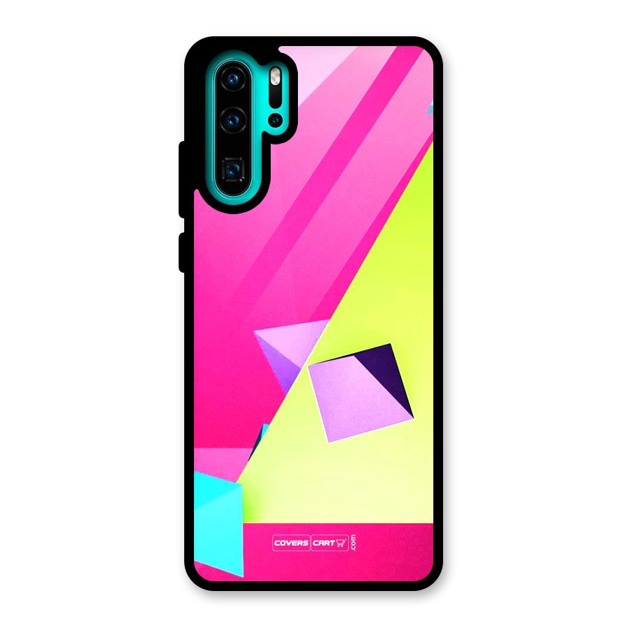 Motion Triangles Glass Back Case for Huawei P30 Pro