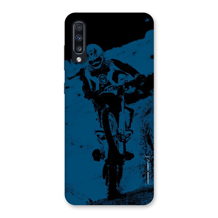 Moto Combat Back Case for Galaxy A70