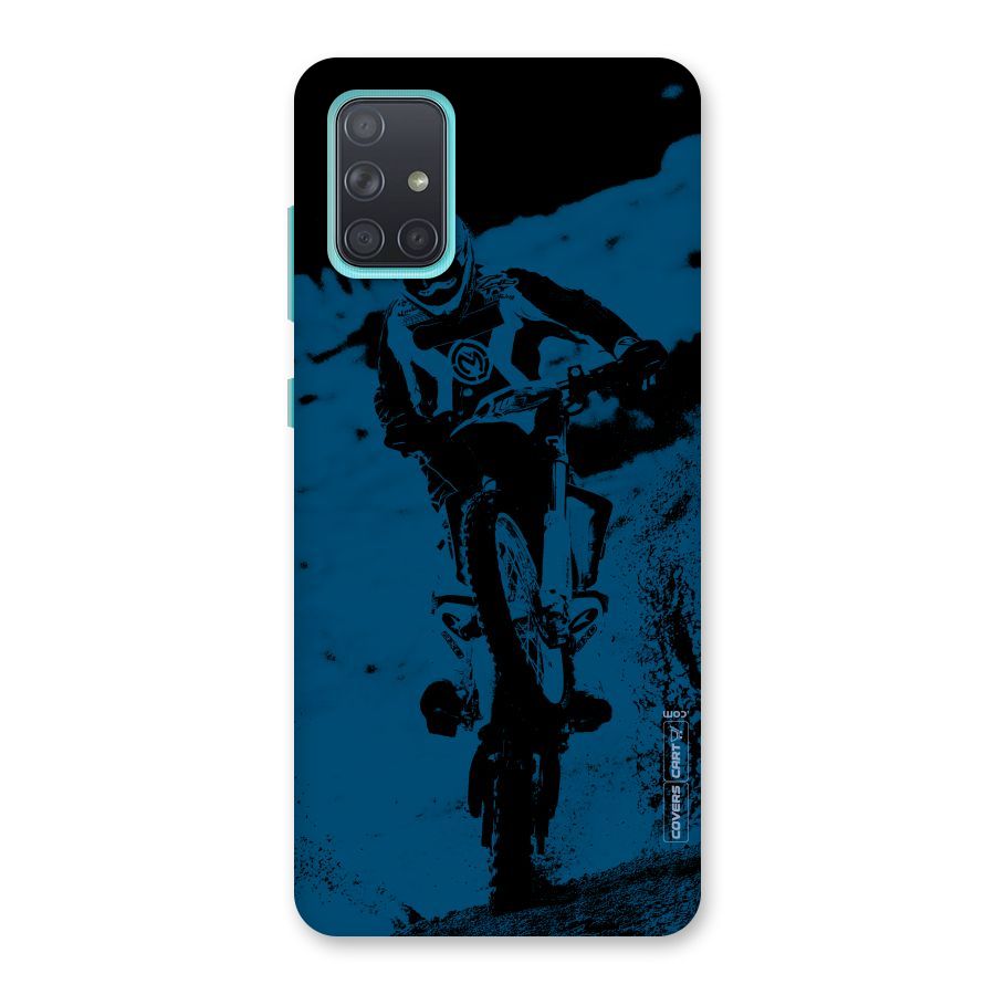 Moto Combat Back Case for Galaxy A71