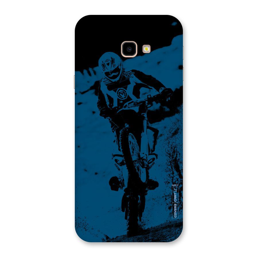 Moto Combat Back Case for Galaxy J4 Plus
