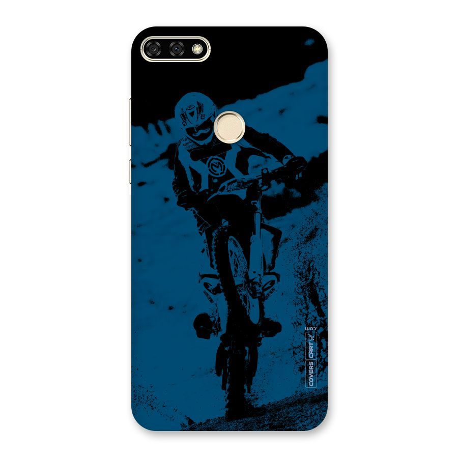 Moto Combat Back Case for Honor 7A