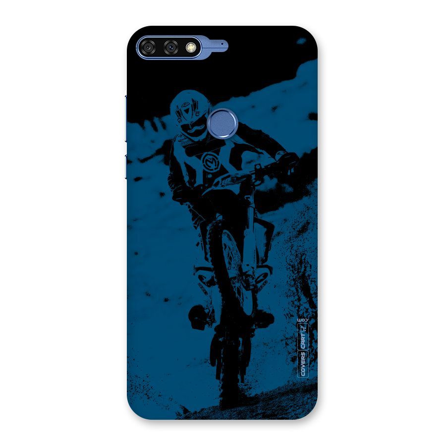 Moto Combat Back Case for Honor 7C