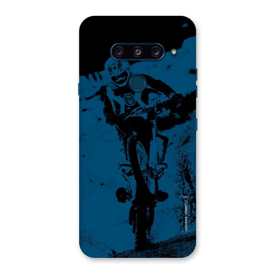 Moto Combat Back Case for LG  V40 ThinQ