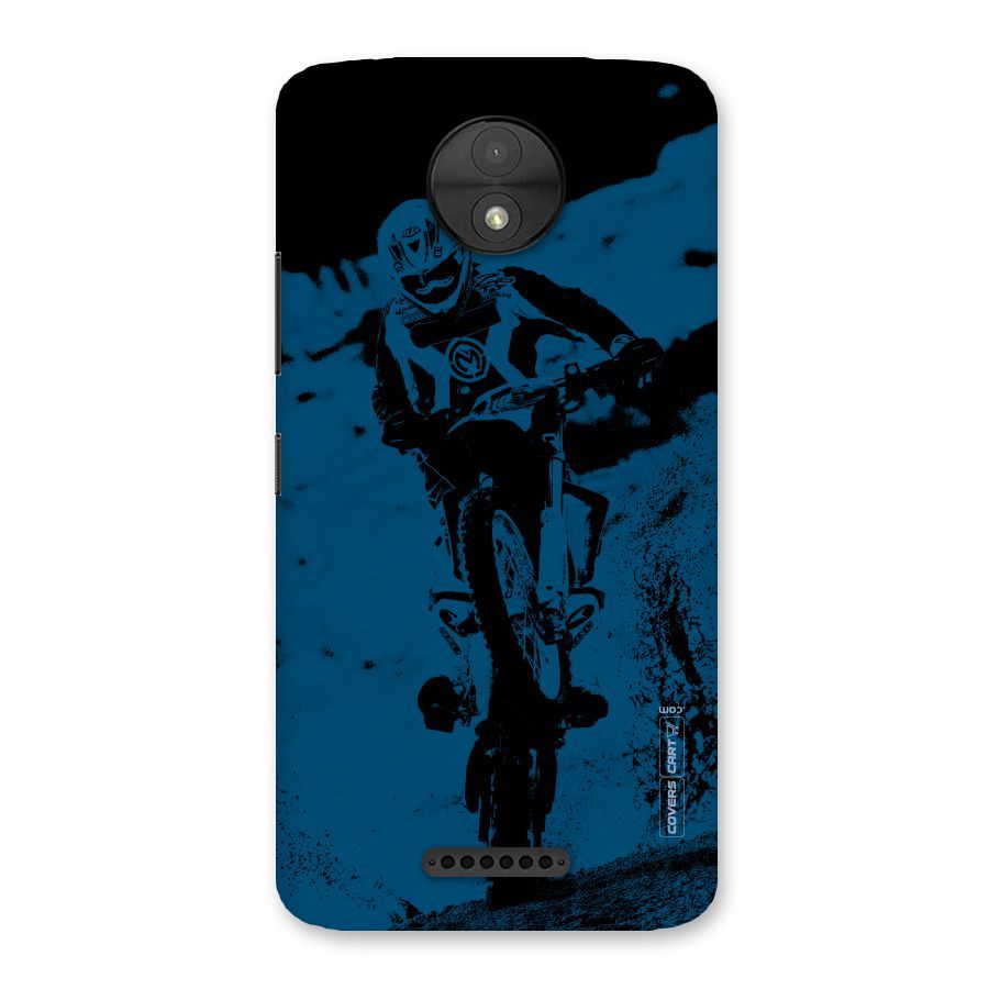 Moto Combat Back Case for Moto C