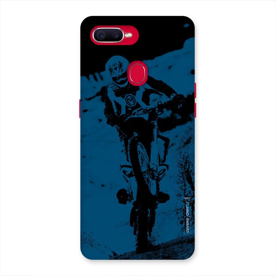 Moto Combat Back Case for Oppo F9 Pro