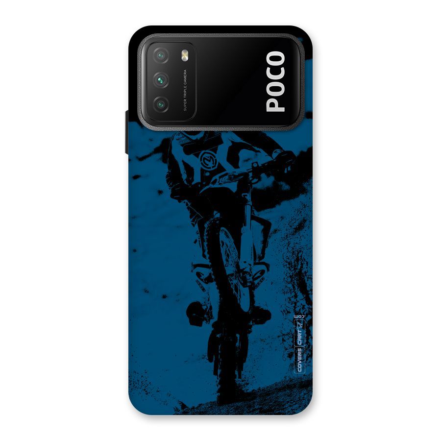 Moto Combat Back Case for Poco M3