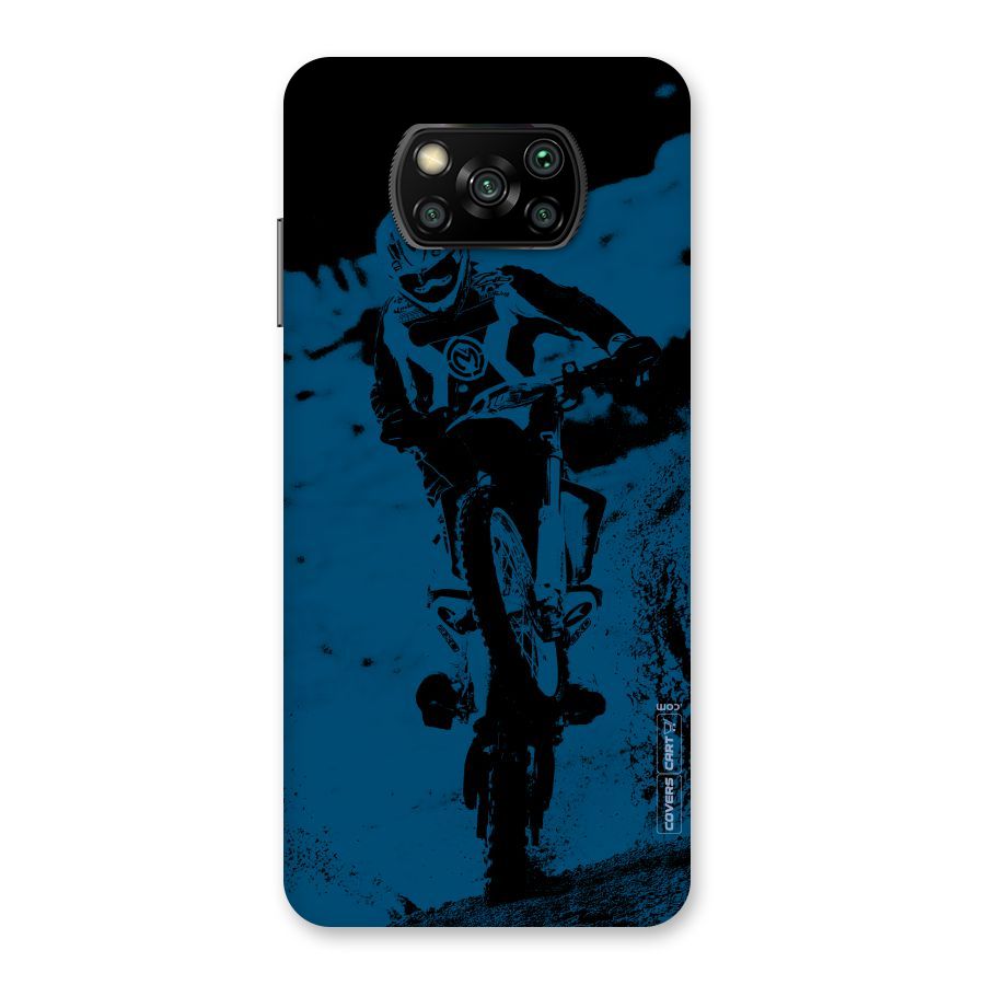 Moto Combat Back Case for Poco X3