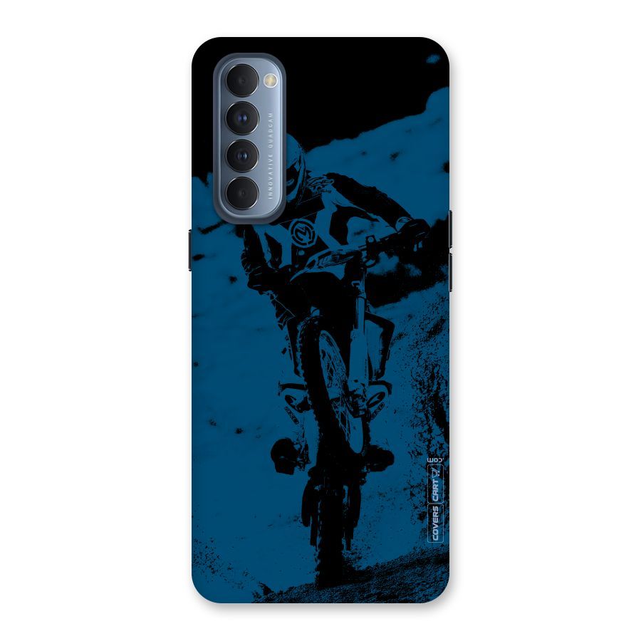 Moto Combat Back Case for Reno4 Pro