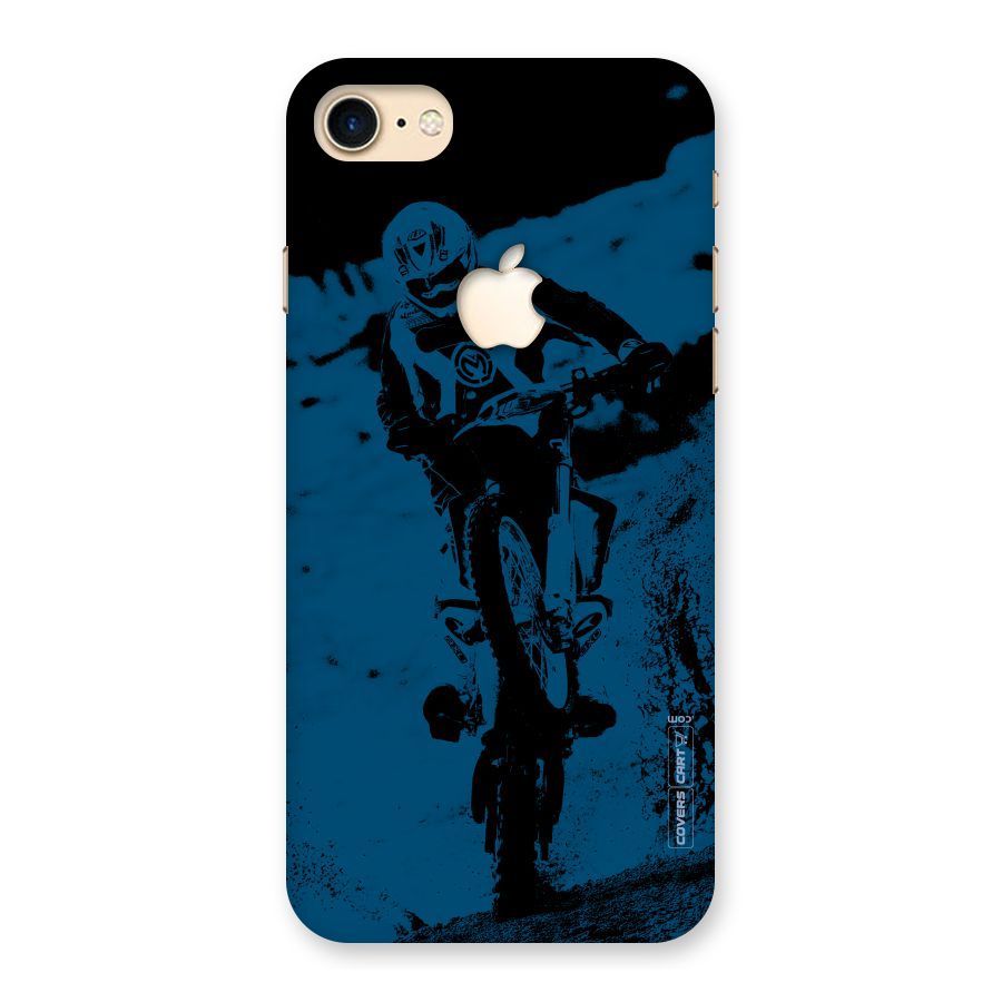 Moto Combat Back Case for iPhone 7 Apple Cut