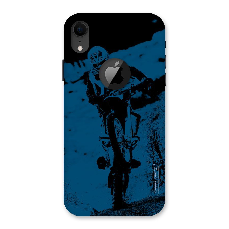 Moto Combat Back Case for iPhone XR Logo Cut