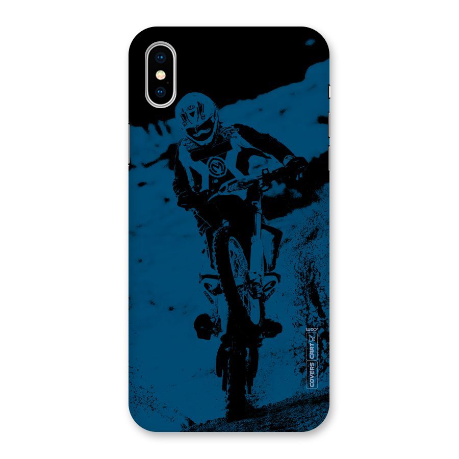 Moto Combat Back Case for iPhone XS