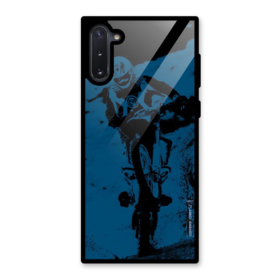 Moto Combat Glass Back Case for Galaxy Note 10