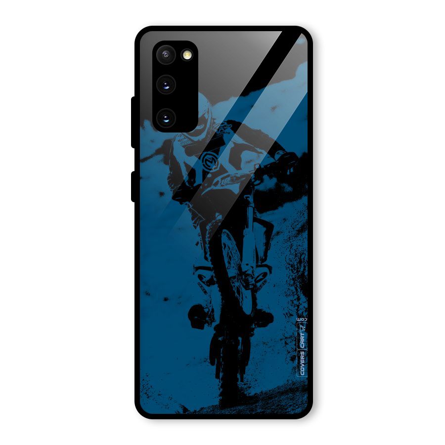 Moto Combat Glass Back Case for Galaxy S20 FE 5G
