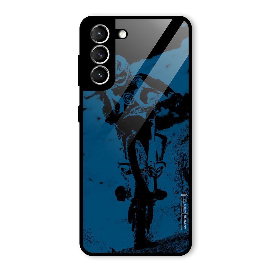 Moto Combat Glass Back Case for Galaxy S21 5G