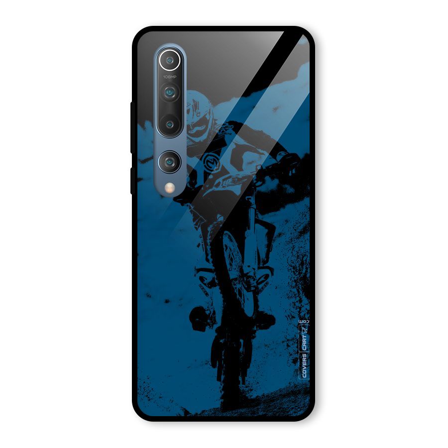 Moto Combat Glass Back Case for Mi 10