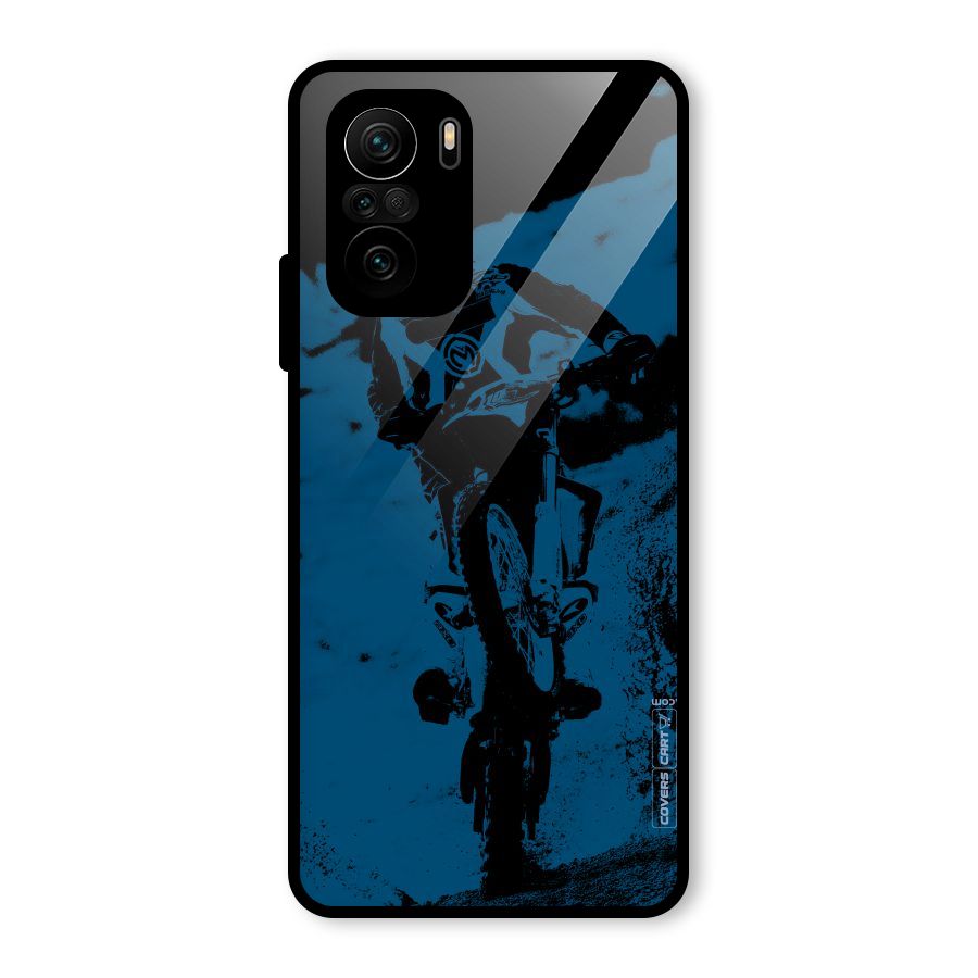 Moto Combat Glass Back Case for Mi 11X Pro