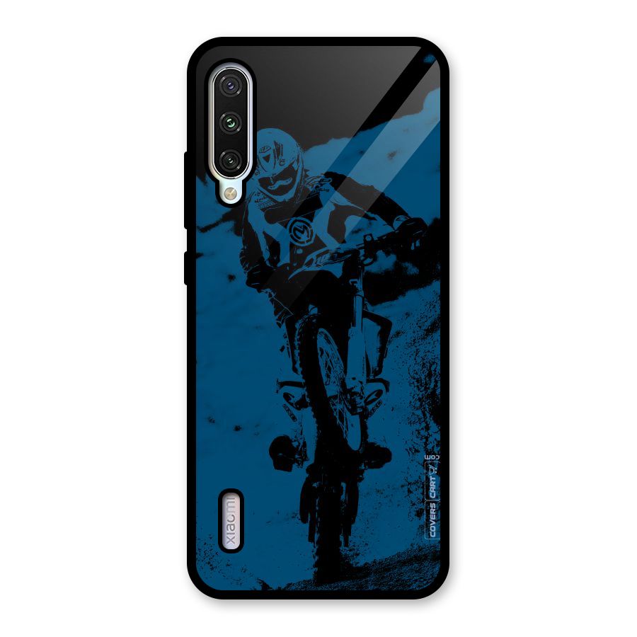 Moto Combat Glass Back Case for Mi A3