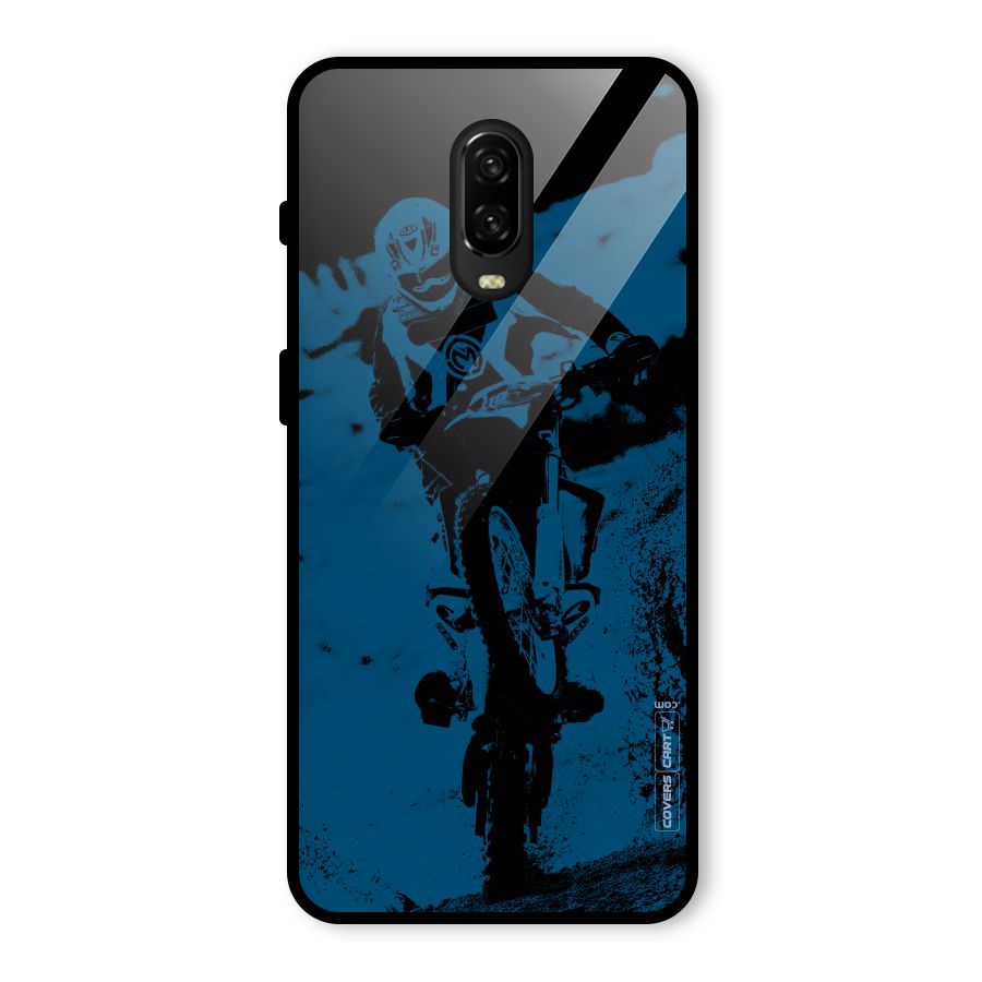 Moto Combat Glass Back Case for OnePlus 6T