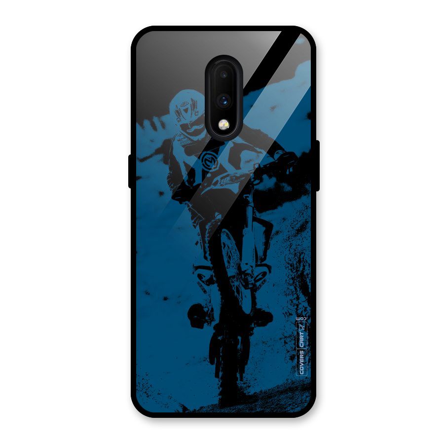 Moto Combat Glass Back Case for OnePlus 7