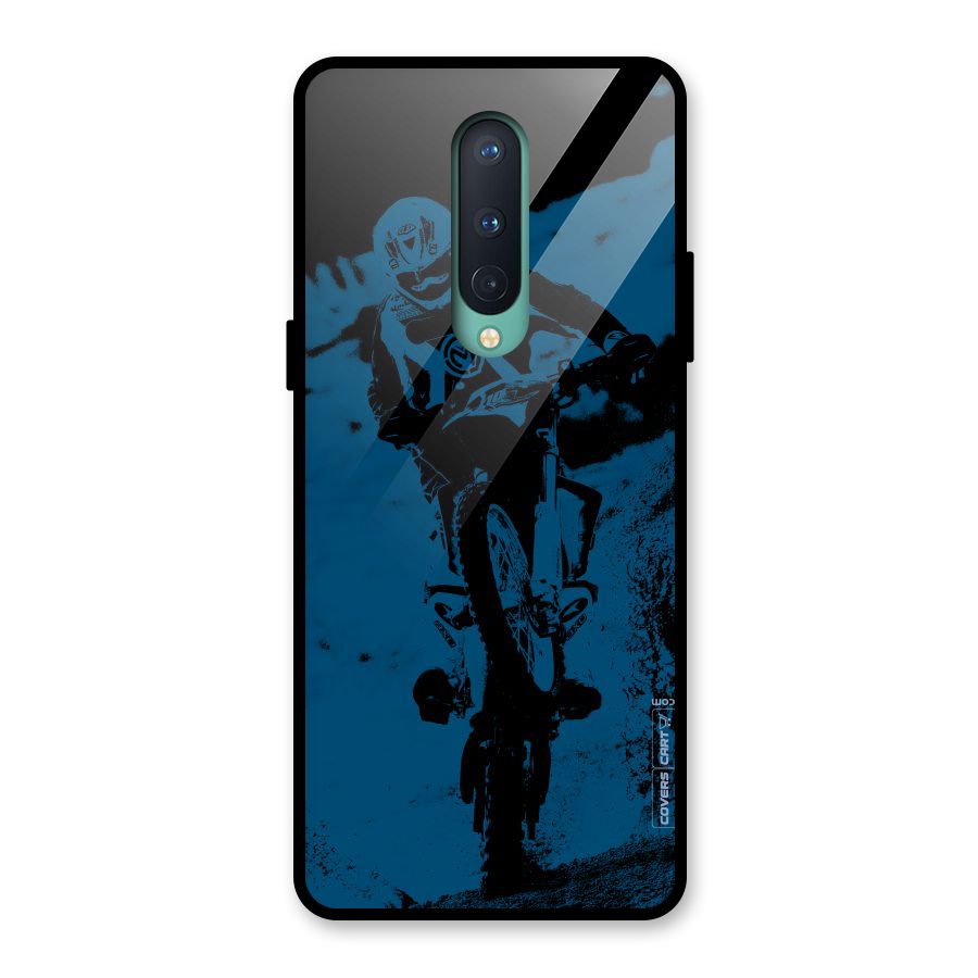 Moto Combat Glass Back Case for OnePlus 8