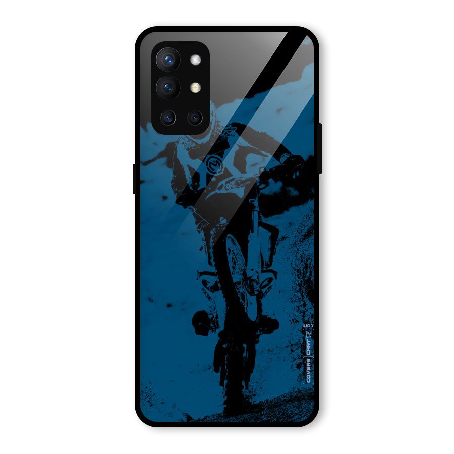 Moto Combat Glass Back Case for OnePlus 9R